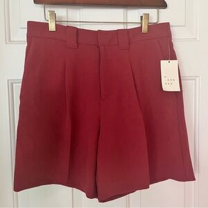 A New Day Women's Preppy Signature Crepe Business Casual Bermuda Shorts Size 6